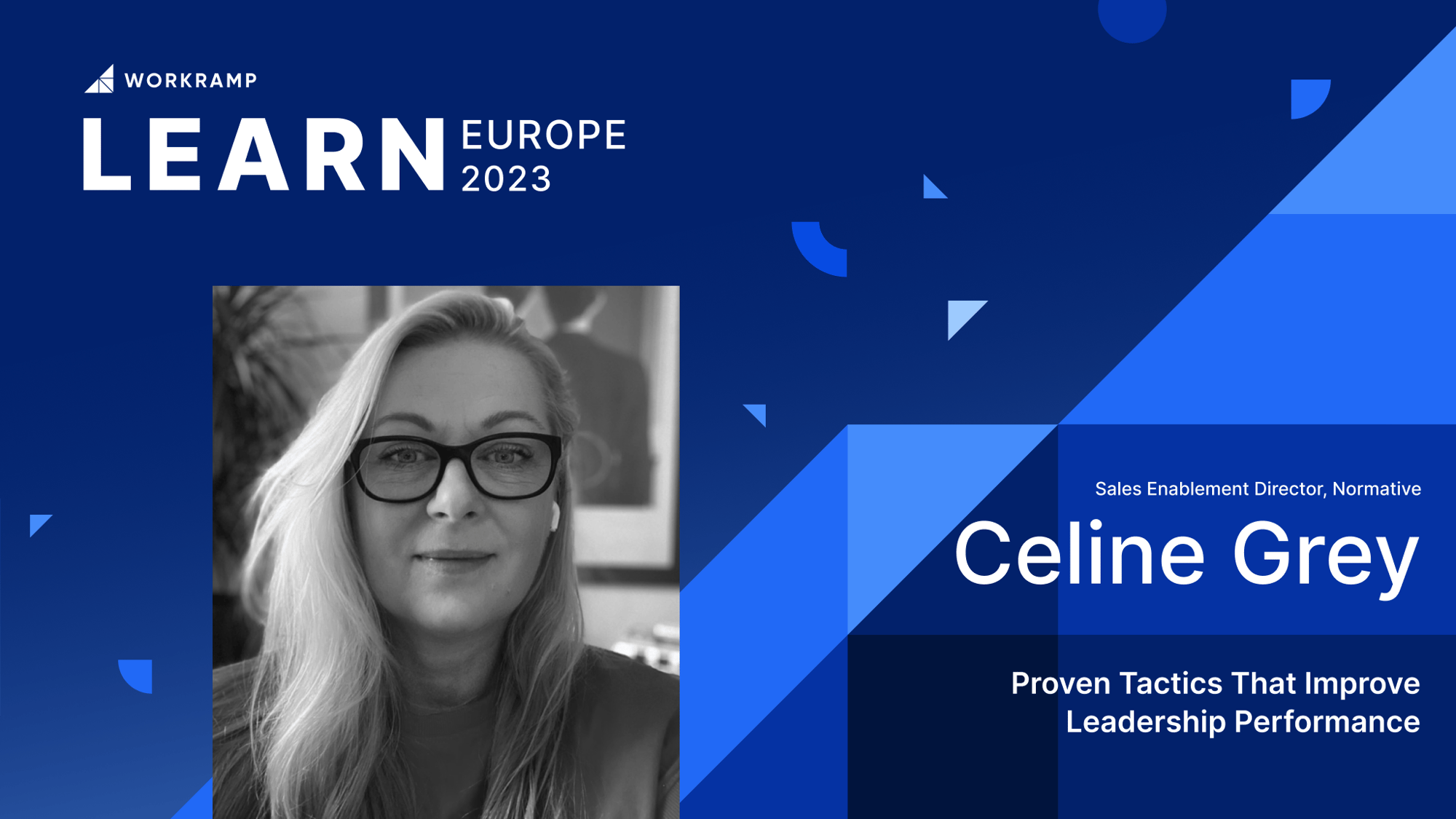 Celine Grey, Sales Enablement Director, Normative Celine Grey, Sales Enablement Director, Normative