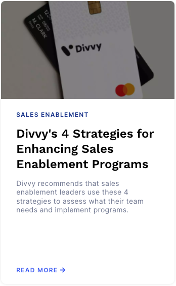 Divvy's 4 Strategies